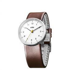 Классические часы Braun Gents BN0021WHBRG с кожаным ремешком Мужские ЕС
