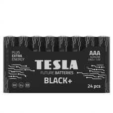 Батарейки Tesla BLACK+ AAA (LR03) 1.5V (24 шт.)