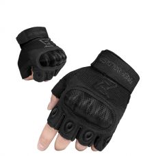 Тактические перчатки Free Soldier Black открытые (XL)