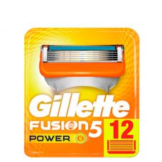Сменные кассеты (лезвия) Gillette Fusion Power 12 шт.