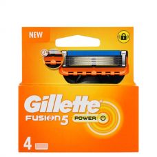 Сменные кассеты (лезвия) Gillette Fusion Power 4 шт