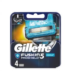 Сменные кассеты (лезвия) Gillette Fusion Proshield Chill 4 шт. ЕС