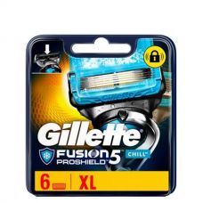 Сменные кассеты Gillette Fusion Proshield Chill 6 шт