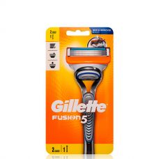 Бритва Gillette Fusion5 для мужчин (2 сменные кассеты) ЕС