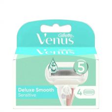 Сменные кассеты (лезвия) Gillette Venus Deluxe Smooth Sensitive ALOE (4 шт.)