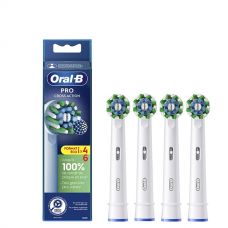 Насадки Oral-B EB50RX Pro Cross Action White на зубную щетку (4 шт.) ЕС
