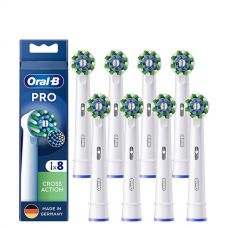 Насадки Oral-B EB50RX Pro Cross Action White на зубную щетку (8 шт.) ЕС