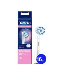Насадки Oral-B EB60 Sensitive Clean (16 шт) на зубную щетку ЕС