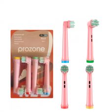 Насадки ProZone PRO-X Kids Pink для зубной щетки Oral-B (4 шт.)