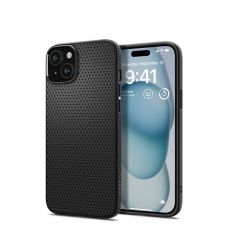 Чехол Spigen Liquid Air iPhone 15 Matte Black Case ACS06790