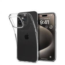 Чехол Spigen Liquid Crystal iPhone 15 Pro Max Crystal Clear Case ACS06557