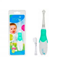 Зубная щетка Brush-baby BabySonic Pro от 0 до 3 лет Green Детская