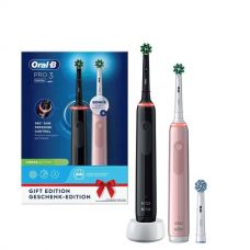 Зубная щетка Oral-B D505 PRO 3 3900N Black + Pink Семейный набор (3 нас.) ЕС
