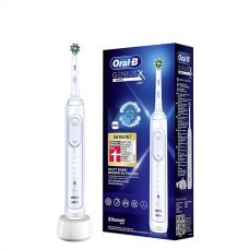 Зубная щетка Oral-B D706.513.6X Genius X 20000 White с Bluetooth ЕС