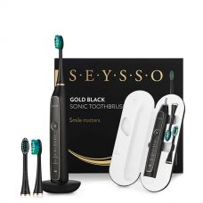 Звуковая зубная щетка Seysso Gold Black  ЕС