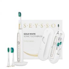 Звуковая зубная щетка Seysso Gold White ЕС
