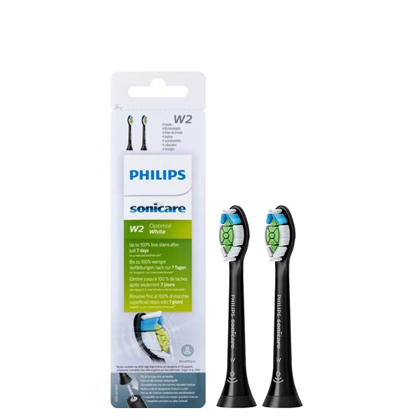 Насадки Philips Sonicare W Optimal White HX6062/13 Black 2 шт.