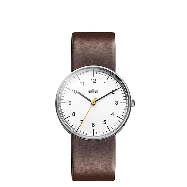 Классические часы Braun Gents BN0021WHBRG с кожаным ремешком Мужские ЕС