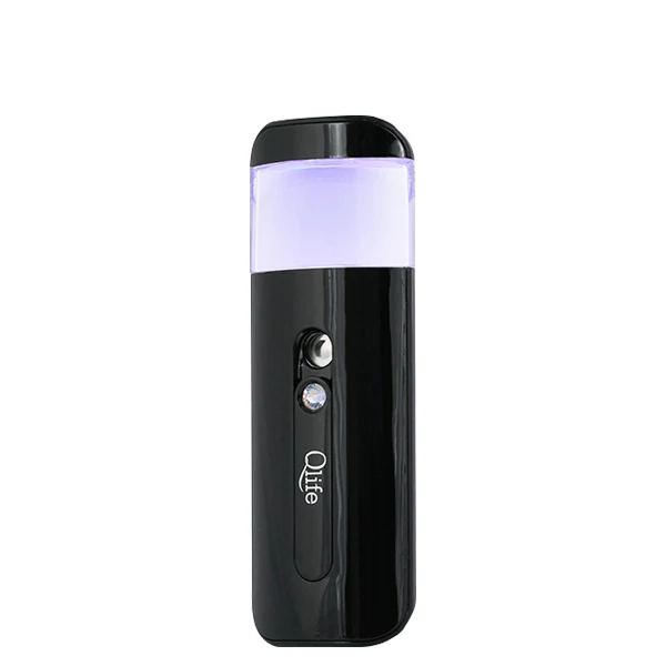 Генератор водорода Qlife Hydrogen Q-Mist FACE Black Портативный для лица 300 мл ЕС