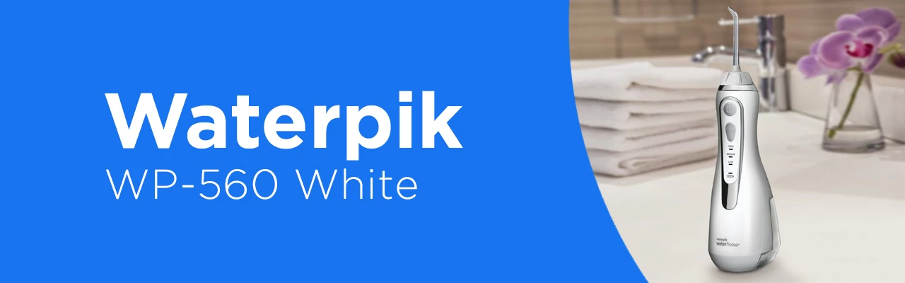 Ирригатор Waterpik WP-560 White Cordless Advanced Water Flosser