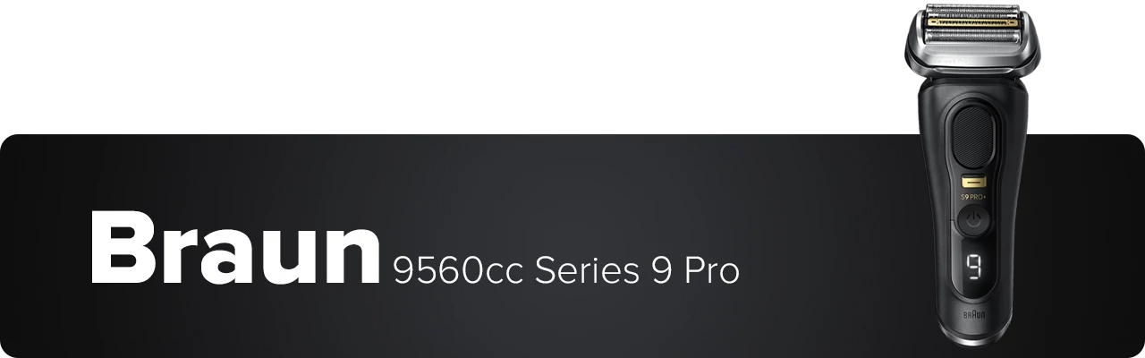 Электробритва Braun 9560cc Series 9 Pro+ ЕС — купить в Украине ᐉ