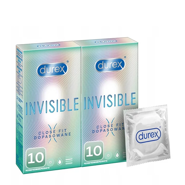 Презервативы Durex Invisible Close Fit  (20 шт.) ЕС