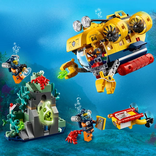 Конструктор LEGO City Океан: исследовательская подводная лодка