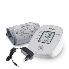 Тонометр Omron M2 Basic (HEM-7121j-E) Автоматический с адаптером ЕС