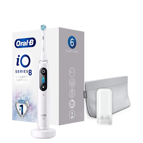 Зубная щетка Oral-B iO 8 White Alabaster Special Edition ЕС