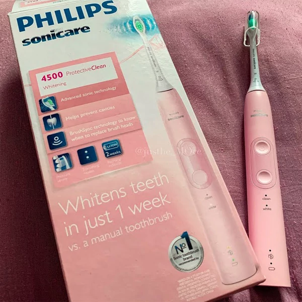Зубная щетка Philips Sonicare 4500 HX6836/24 ProtectiveClean Pink