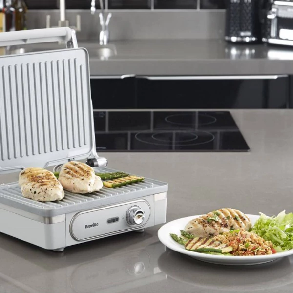 Электрогриль Breville DuraCeramic VHG026X Прижимной ЕС — купить в Электрогриль Breville DuraCeramic VHG026X Прижимной ЕС — купить в