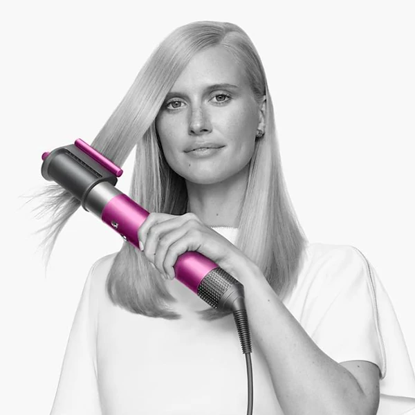 Dyson Airwrap グレー/ピンク 6アタッチメント ヘアードライヤーアタッチメント 対応Dyson(ダイソン) Airwrap