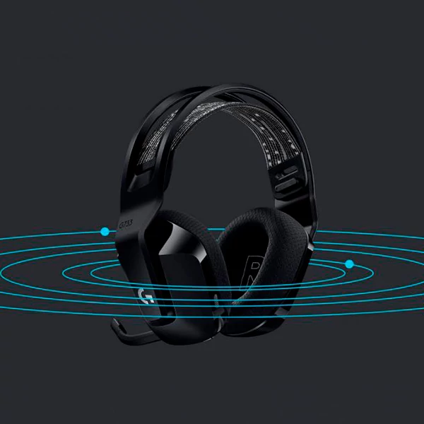 Logitech G733 Lightspeed Wireless RGB 981 000864 Black