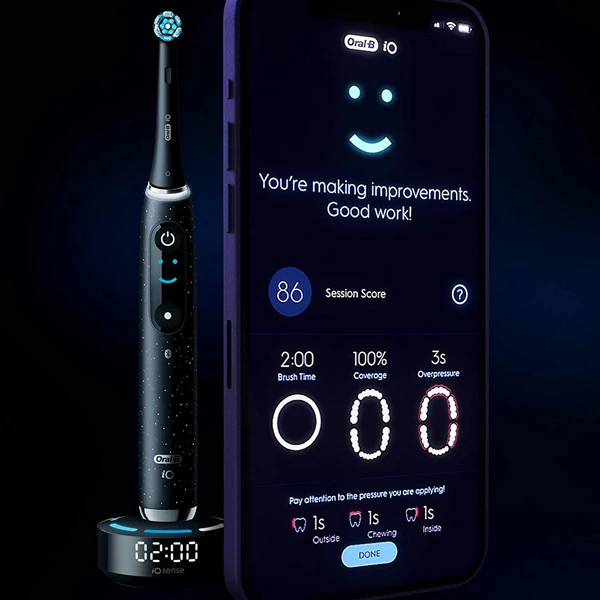 Зубная щетка Oral-B iO 10 (iOM10.1B4.2AD) Cosmic Black ЕС — купить