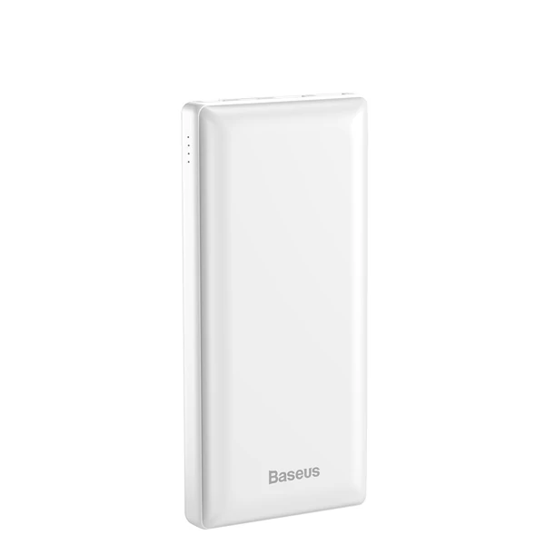 Повербанк (Power Bank) Baseus 15W 30000mAh PPJAN-C02 White + USB-C Type-C и адаптер ЕС