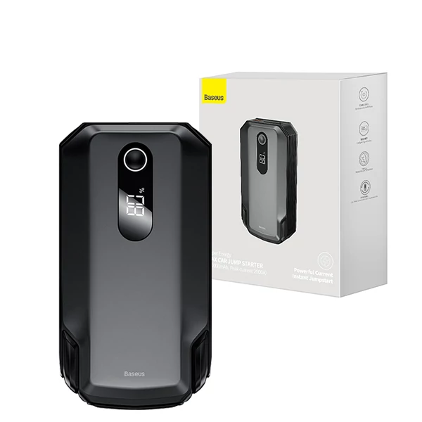 Пусковое устройство (бустер) Baseus CGNL020001 12W 20000mAh Black ЕС