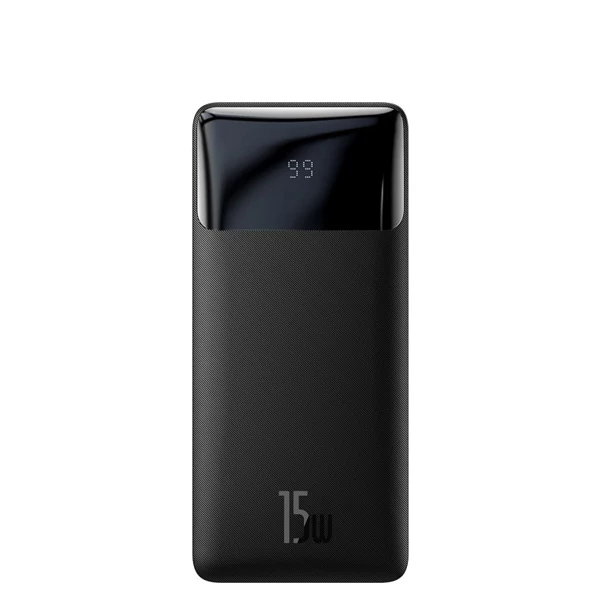 Повербанк (Power Bank) Baseus 15W 20000mAh PPDML-J01 Black + кабель USB-C Type-C