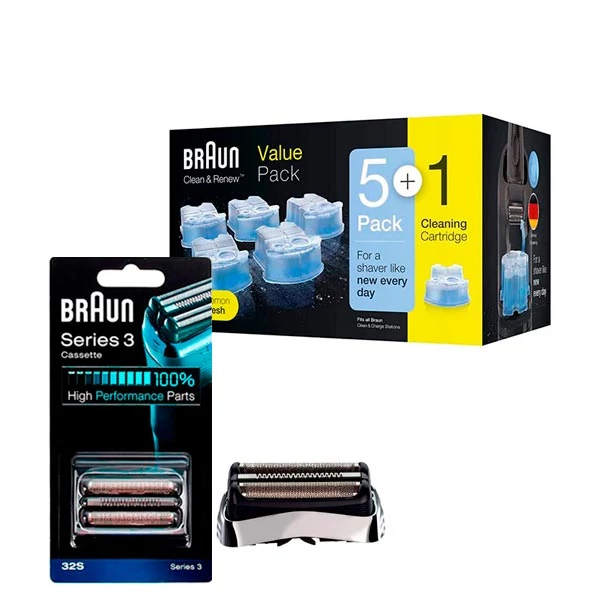 Braun 32s + CCR6 для бритвы набор ЕС