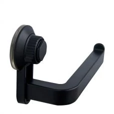 Держатель для туалетной бумаги IwConcept RS-3 Black на вакуумной присоске