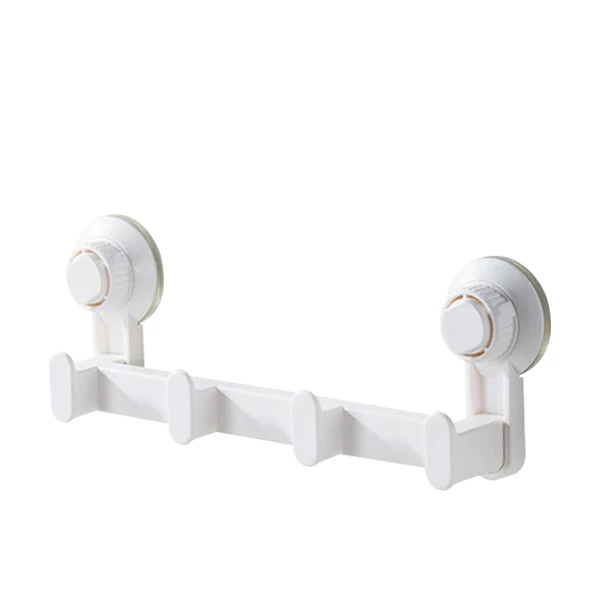 Вешалка для ванной комнаты IwConcept RS-8 White на вакуумных присосках