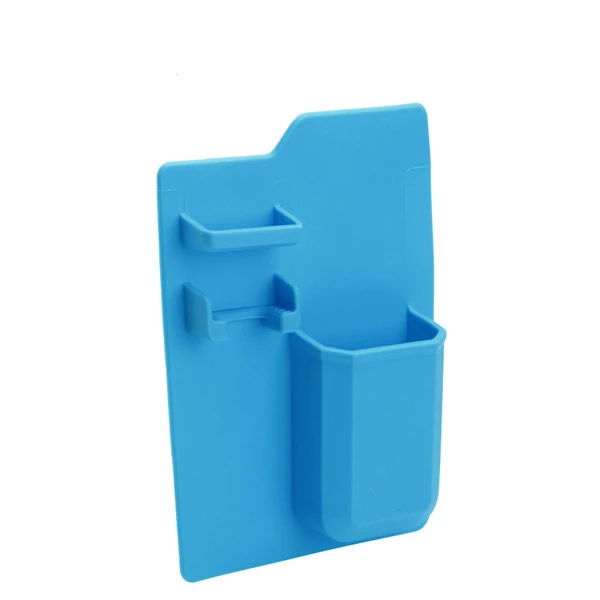 Органайзер J-MART Mighty Toothbrush Holder 1031 Blue Силиконовый настенный