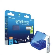 Аккумулятор Panasonic Eneloop BK-4MCDEC4BE AAA 800mAh NiMH (4 шт.) + футляр Eneloop ЕС
