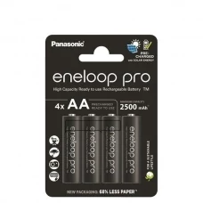 Аккумулятор Panasonic Eneloop Pro BK-3HCDE/4CP AA 2500mAh NiMH (4 шт.) ЕС