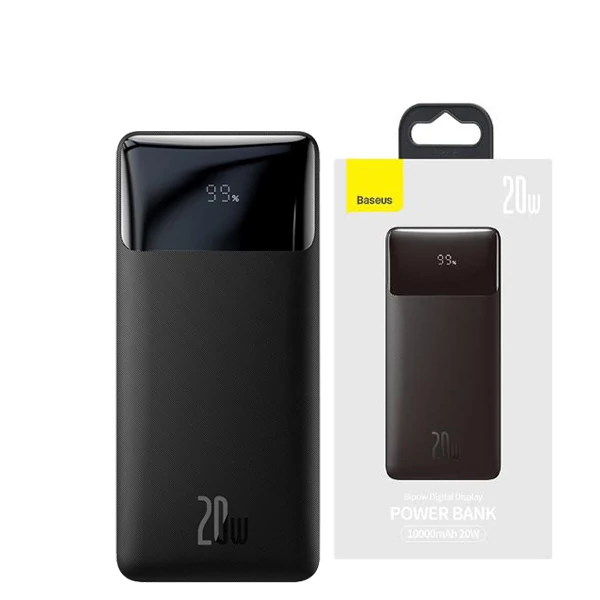 Повербанк (Power Bank) Baseus 20W 10000mAh PPDML-L01 Black