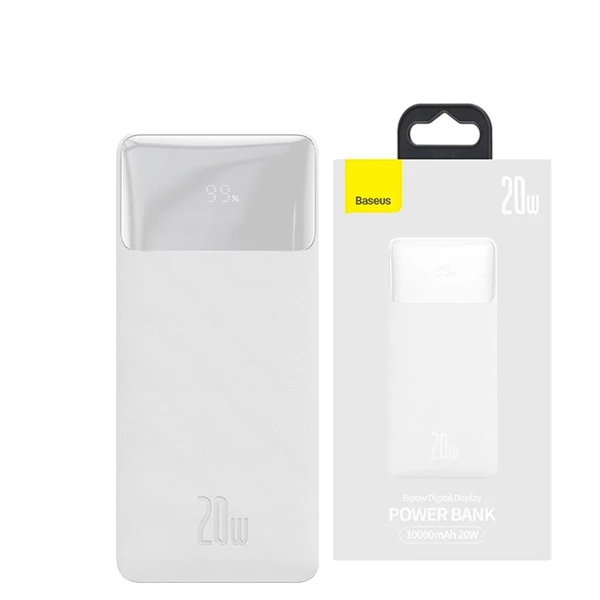 Повербанк (Power Bank) Baseus 20W 10000mAh PPDML-L02 White