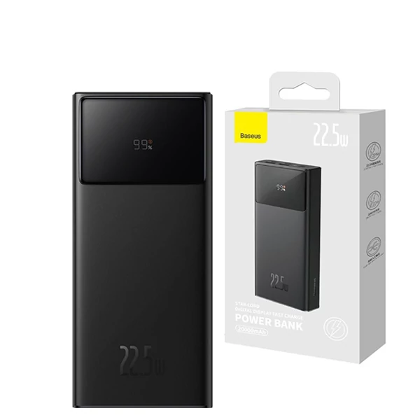 Повербанк (Power Bank) Baseus 22.5W 20000mAh PPXJ060001 Black ЕС