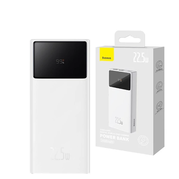 Повербанк (Power Bank) Baseus 22.5W 20000mAh PPXJ060002 White