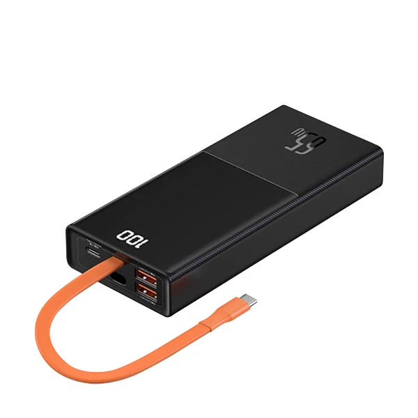 Повербанк (Power Bank) Baseus 65W 20000mAh PPJL000001 Black с поддержкой зарядки ноутбука