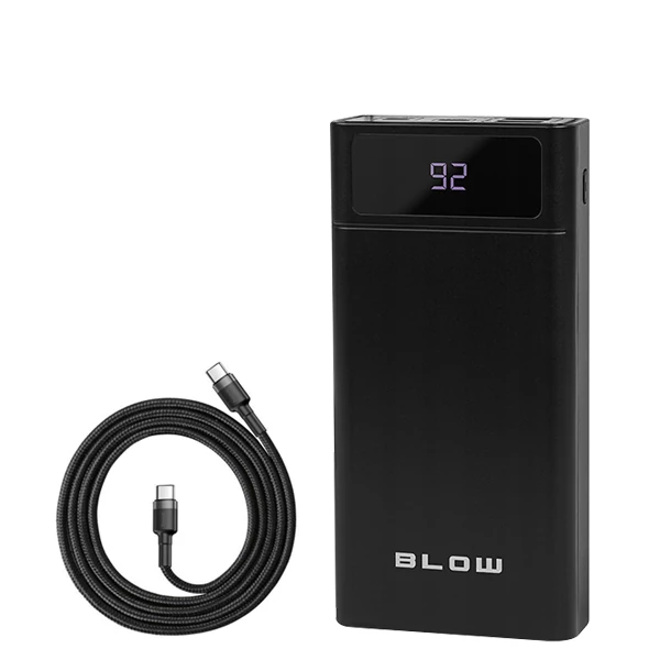 Повербанк (Power Bank) Blow 20W 40000mAh PB40A Black + кабель USB-C Type-C ЕС