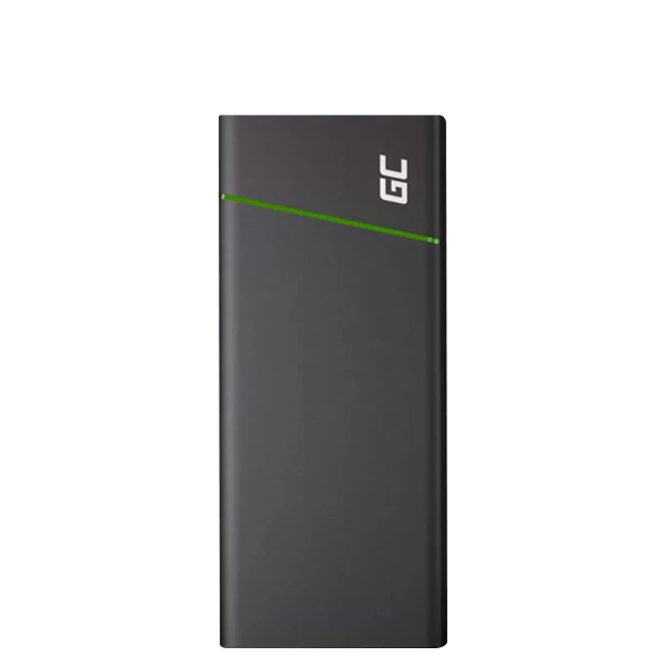 Повербанк (Power Bank) Green Cell 128W 26800mAh PBGC04 Black с поддержкой зарядки ноутбука ЕС